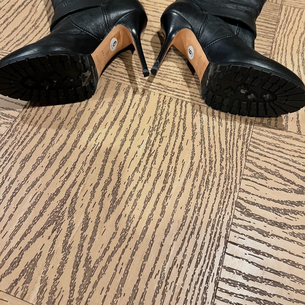 Jimmy Choo Leather Boots Size 9 - Picture 3 of 7